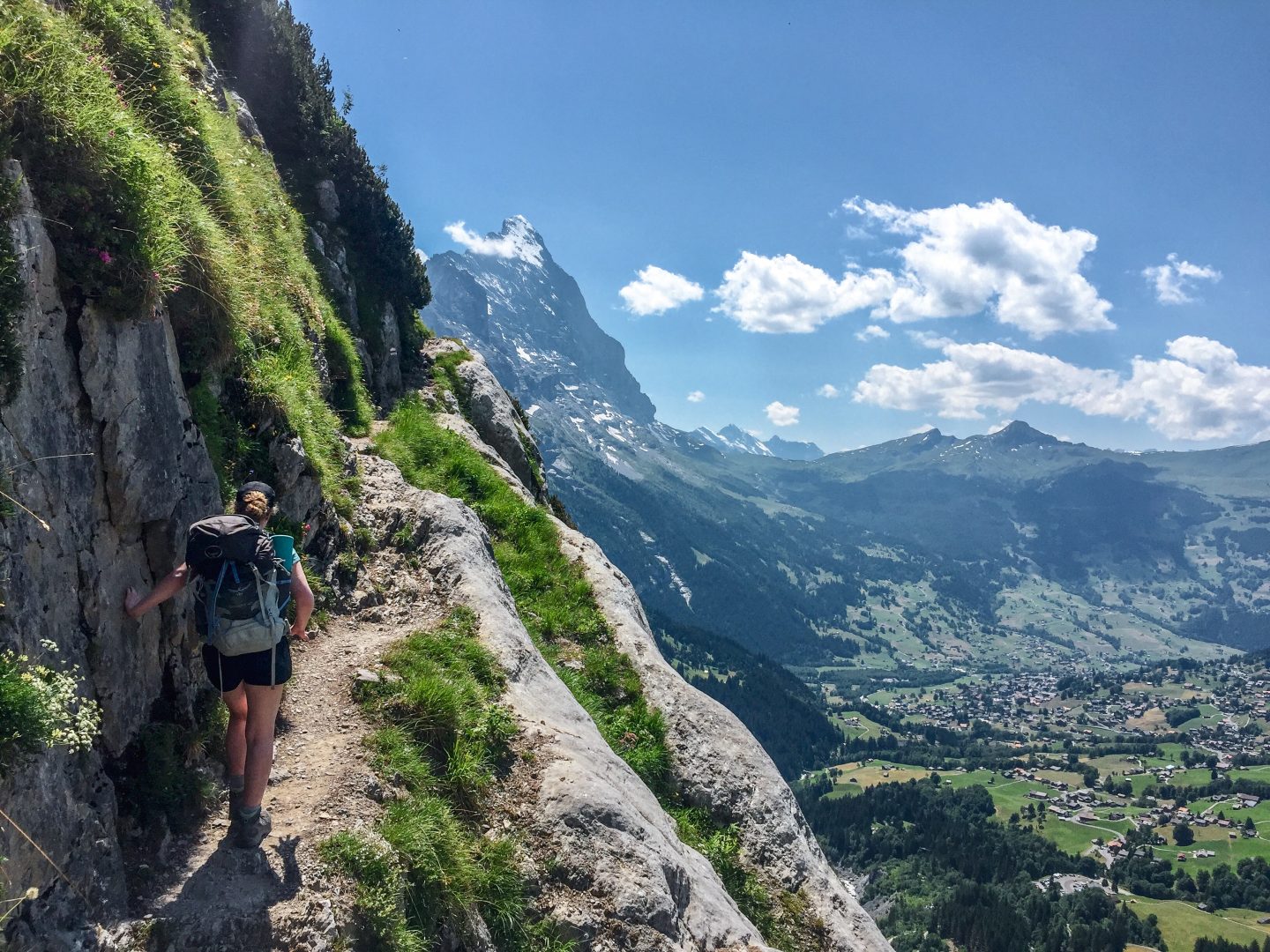 Backpacking in the Swiss Alps Hiking Itinerary: Meiringen to Gimmelwald